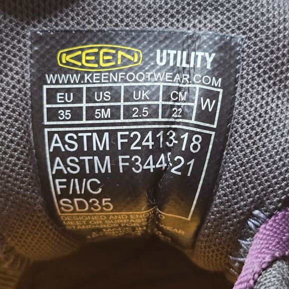 Keen Women's Vista Energy ESD (Carbon-Fiber Toe) Shoes Size 5 - Picture 6 of 11